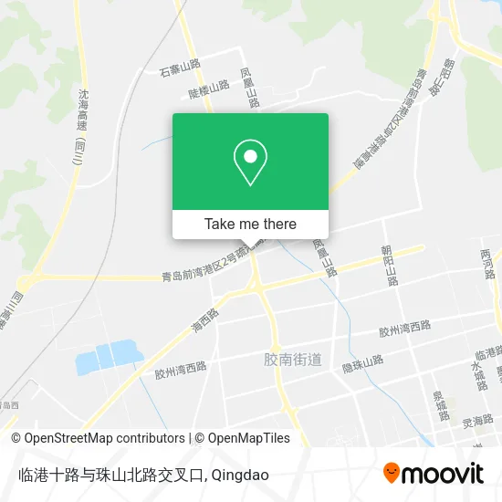 临港十路与珠山北路交叉口 map