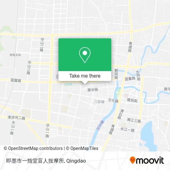 即墨市一指堂盲人按摩所 map