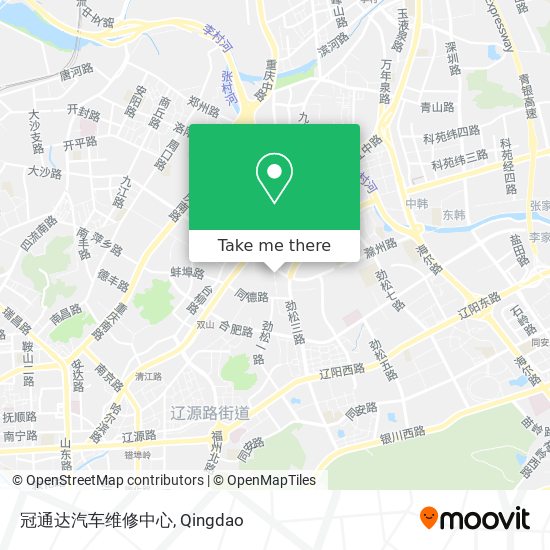 冠通达汽车维修中心 map