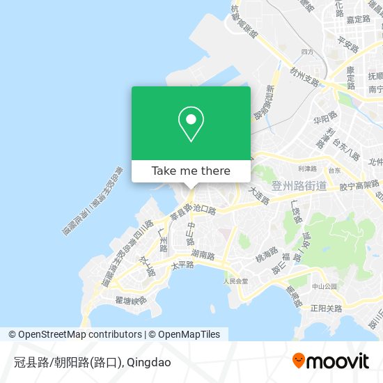 冠县路/朝阳路(路口) map