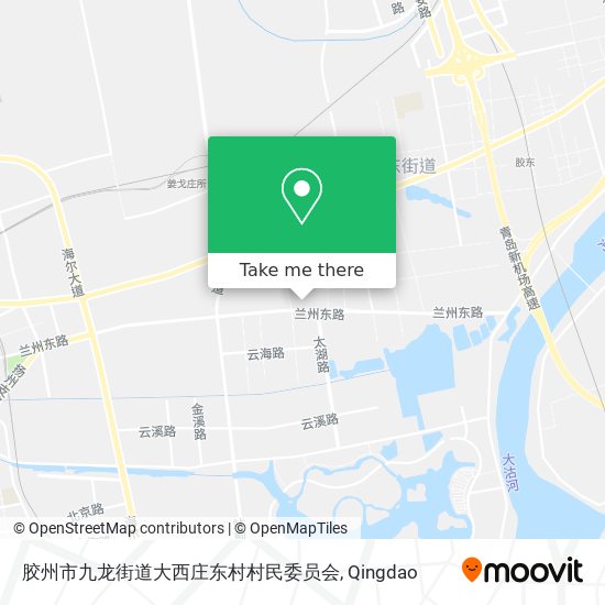 胶州市九龙街道大西庄东村村民委员会 map