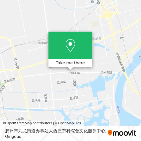 胶州市九龙街道办事处大西庄东村综合文化服务中心 map