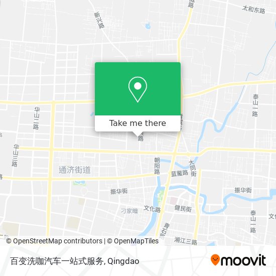 百变洗咖汽车一站式服务 map