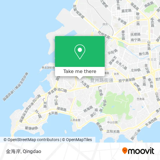 金海岸 map