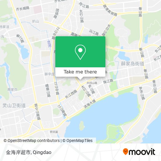 金海岸超市 map