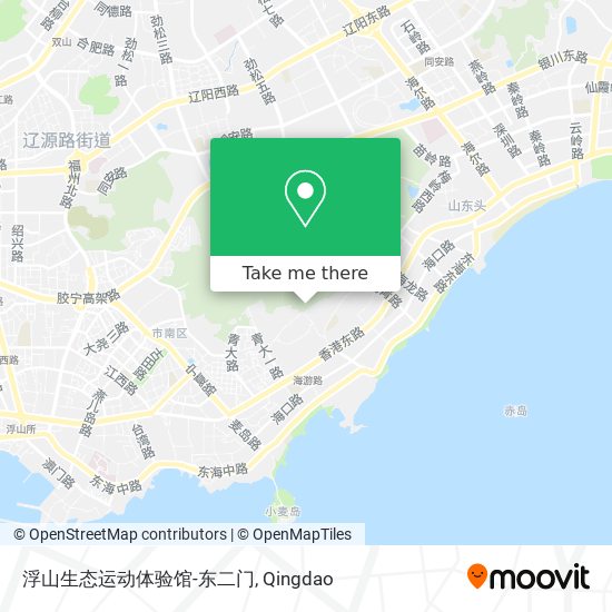 浮山生态运动体验馆-东二门 map