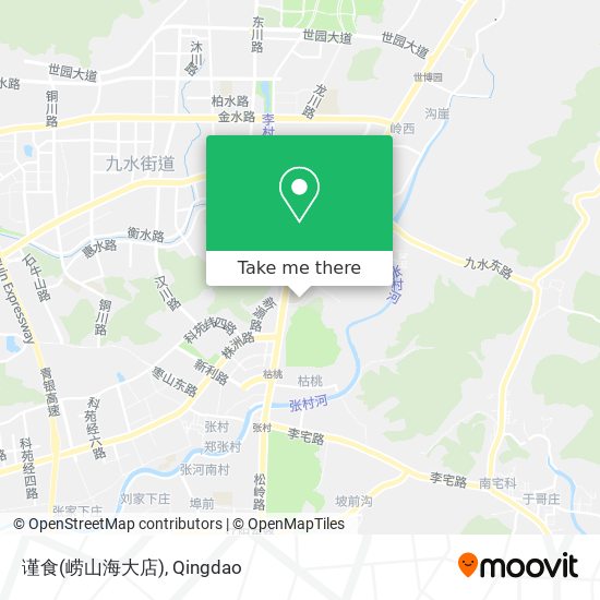 谨食(崂山海大店) map