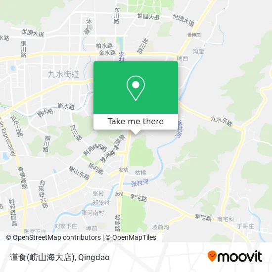 谨食(崂山海大店) map