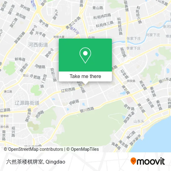 六然茶楼棋牌室 map