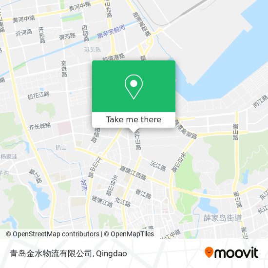 青岛金水物流有限公司 map