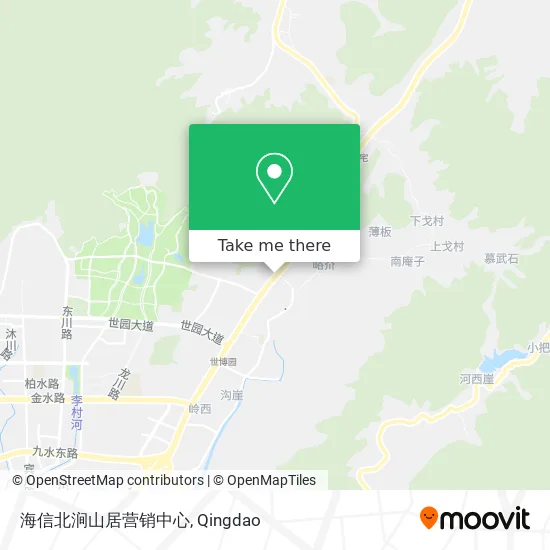 海信北涧山居营销中心 map