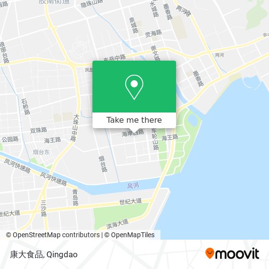 康大食品 map