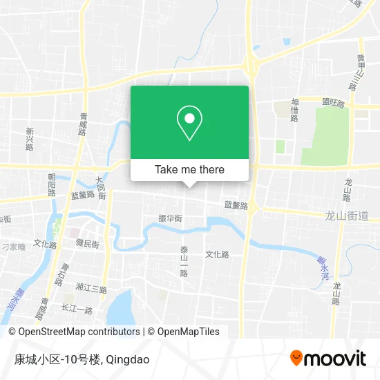 康城小区-10号楼 map