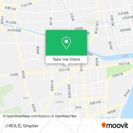 小哨头北 map