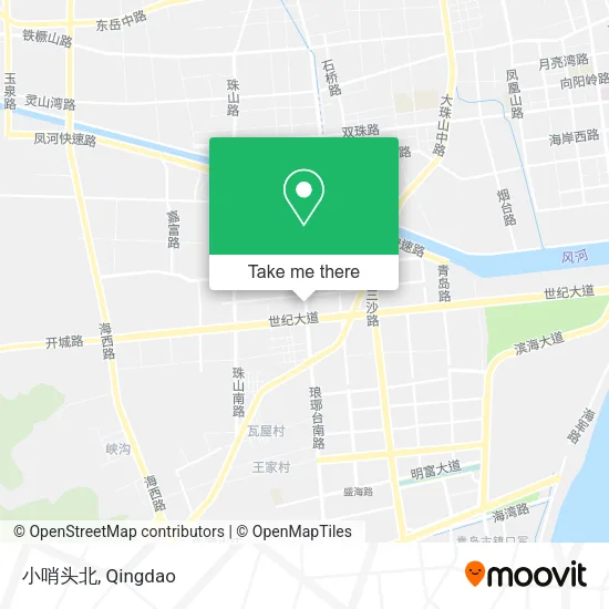小哨头北 map