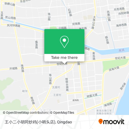 王小二小胡同炒鸡(小哨头店) map