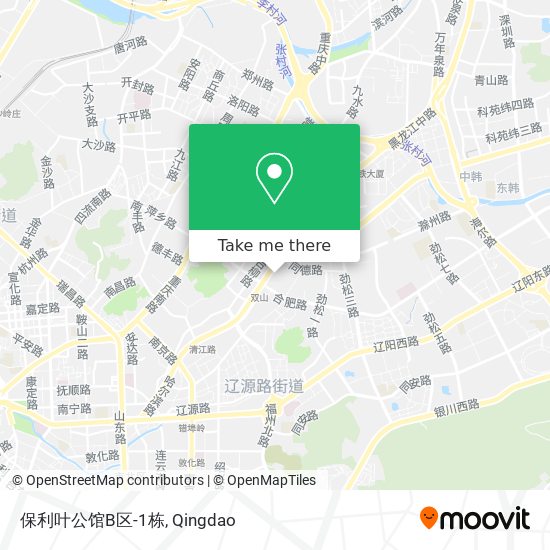 保利叶公馆B区-1栋 map