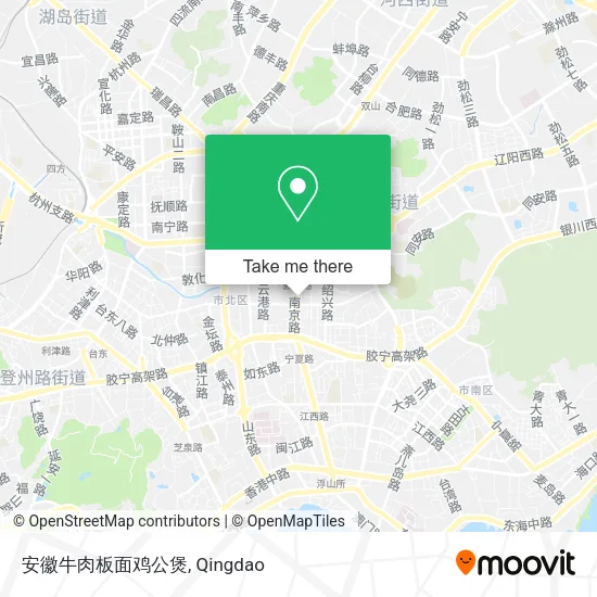 安徽牛肉板面鸡公煲 map