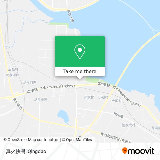 真火快餐 map