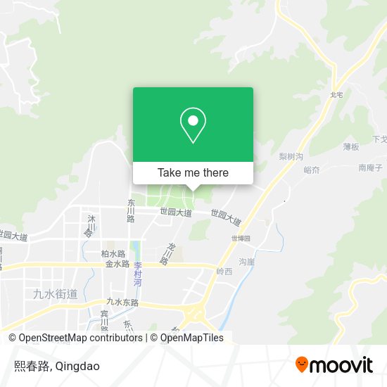 熙春路 map