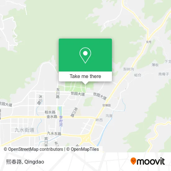 熙春路 map