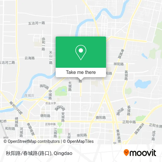 秋阳路/春城路(路口) map