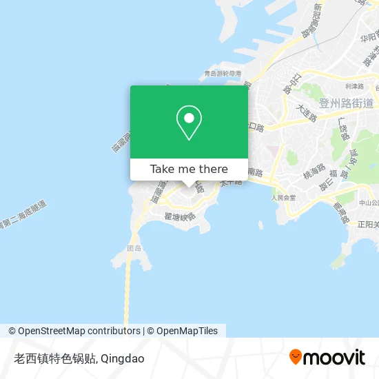 老西镇特色锅贴 map