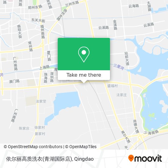 依尔丽高质洗衣(青湖国际店) map