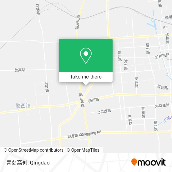 青岛高创 map