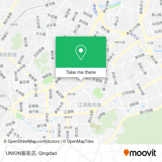 UNION服装店 map