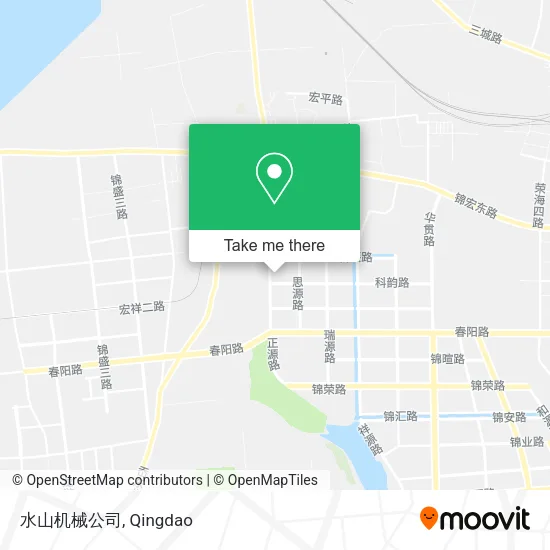 水山机械公司 map