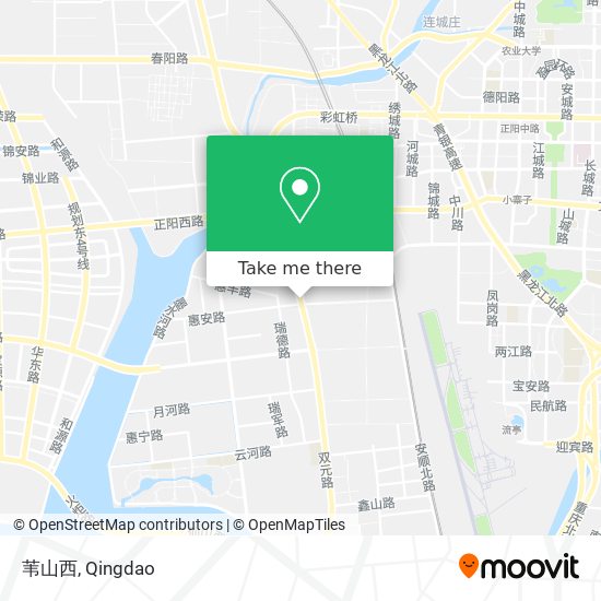 苇山西 map