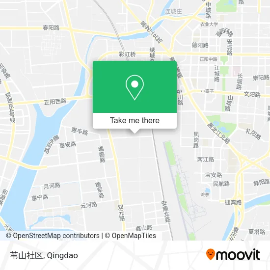苇山社区 map
