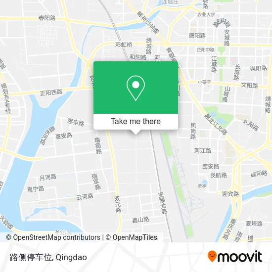 路侧停车位 map