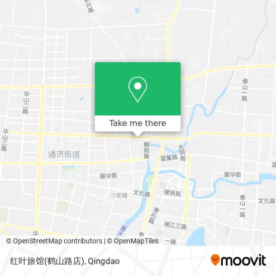 红叶旅馆(鹤山路店) map