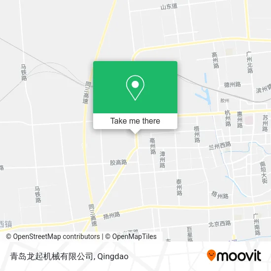 青岛龙起机械有限公司 map