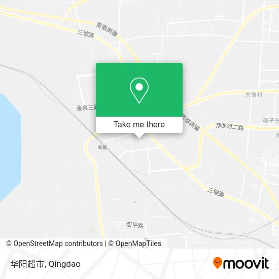 华阳超市 map