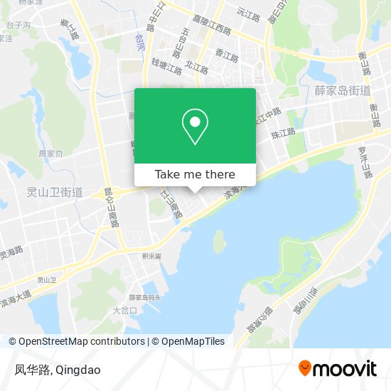 凤华路 map