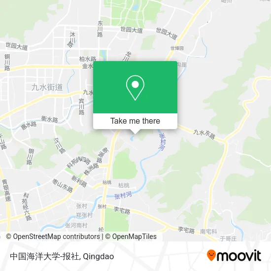 中国海洋大学-报社 map