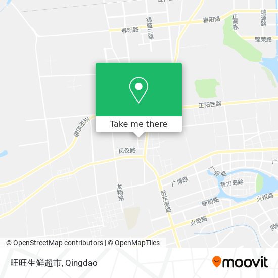 旺旺生鲜超市 map