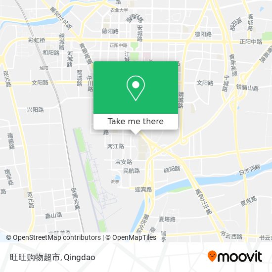 旺旺购物超市 map