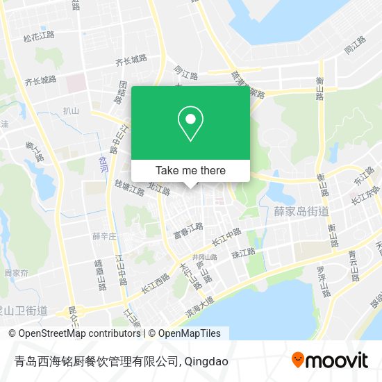 青岛西海铭厨餐饮管理有限公司 map