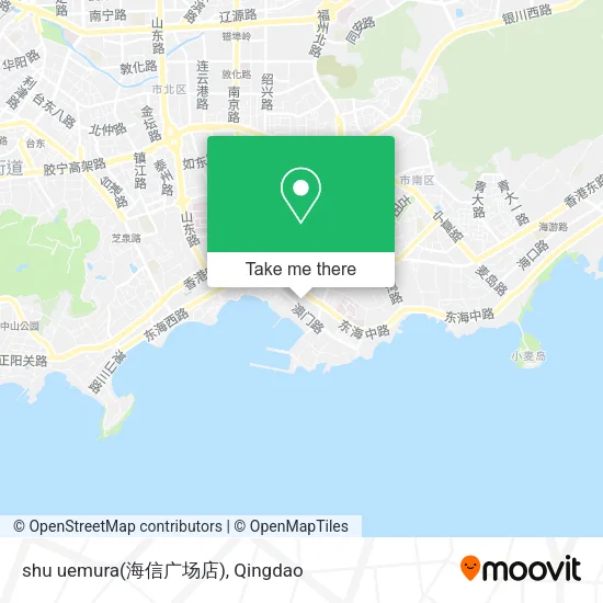 shu uemura(海信广场店) map