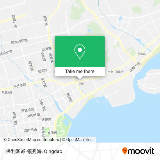 保利源诚·领秀海 map