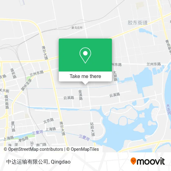 中达运输有限公司 map