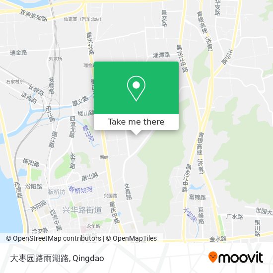 大枣园路雨湖路 map