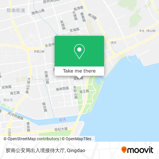 胶南公安局出入境接待大厅 map