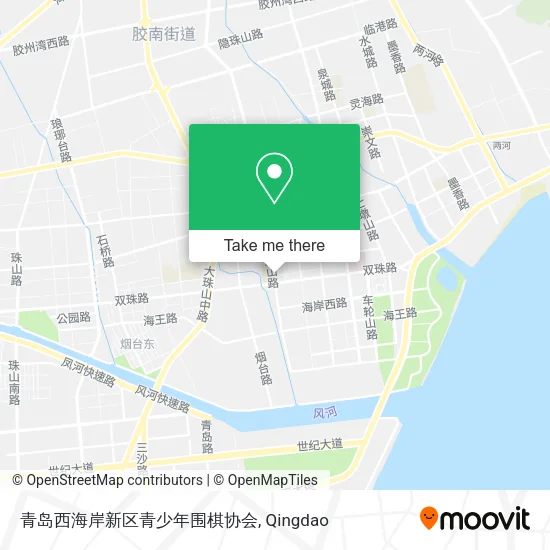 青岛西海岸新区青少年围棋协会 map