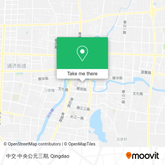 中交·中央公元三期 map
