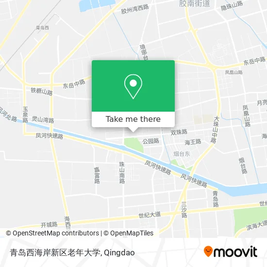 青岛西海岸新区老年大学 map